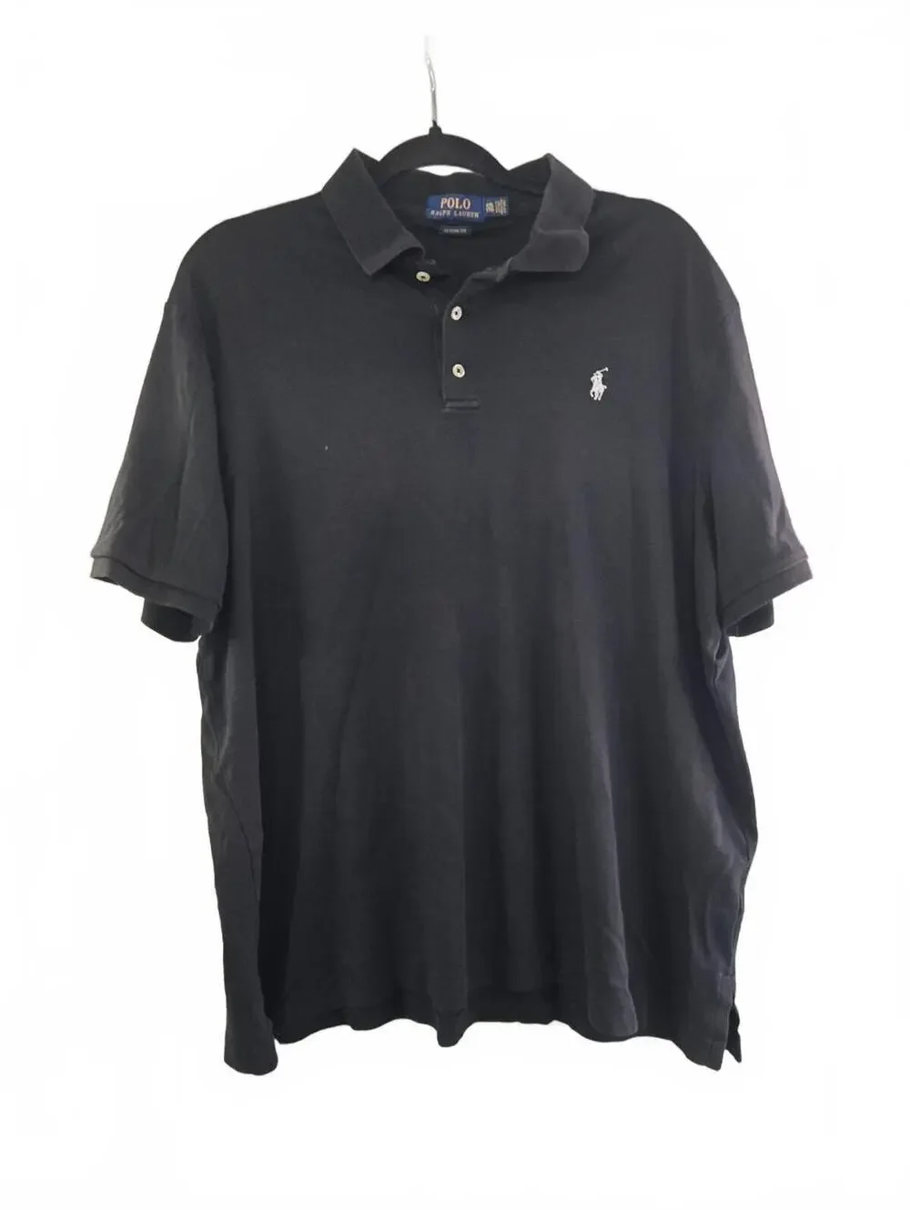 Polo Ralph Lauren Classic Fit Black Polo Shirt XXL